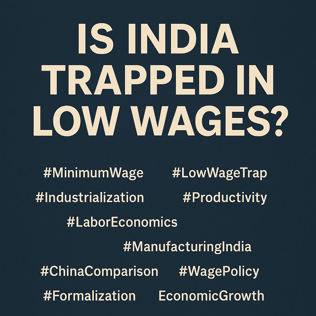 Is India Trapped in Low Wages? A Look at Minimum Wages and Industrial ...